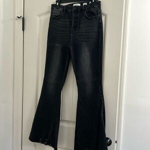 Ultra High Rise Super Flare Jeans